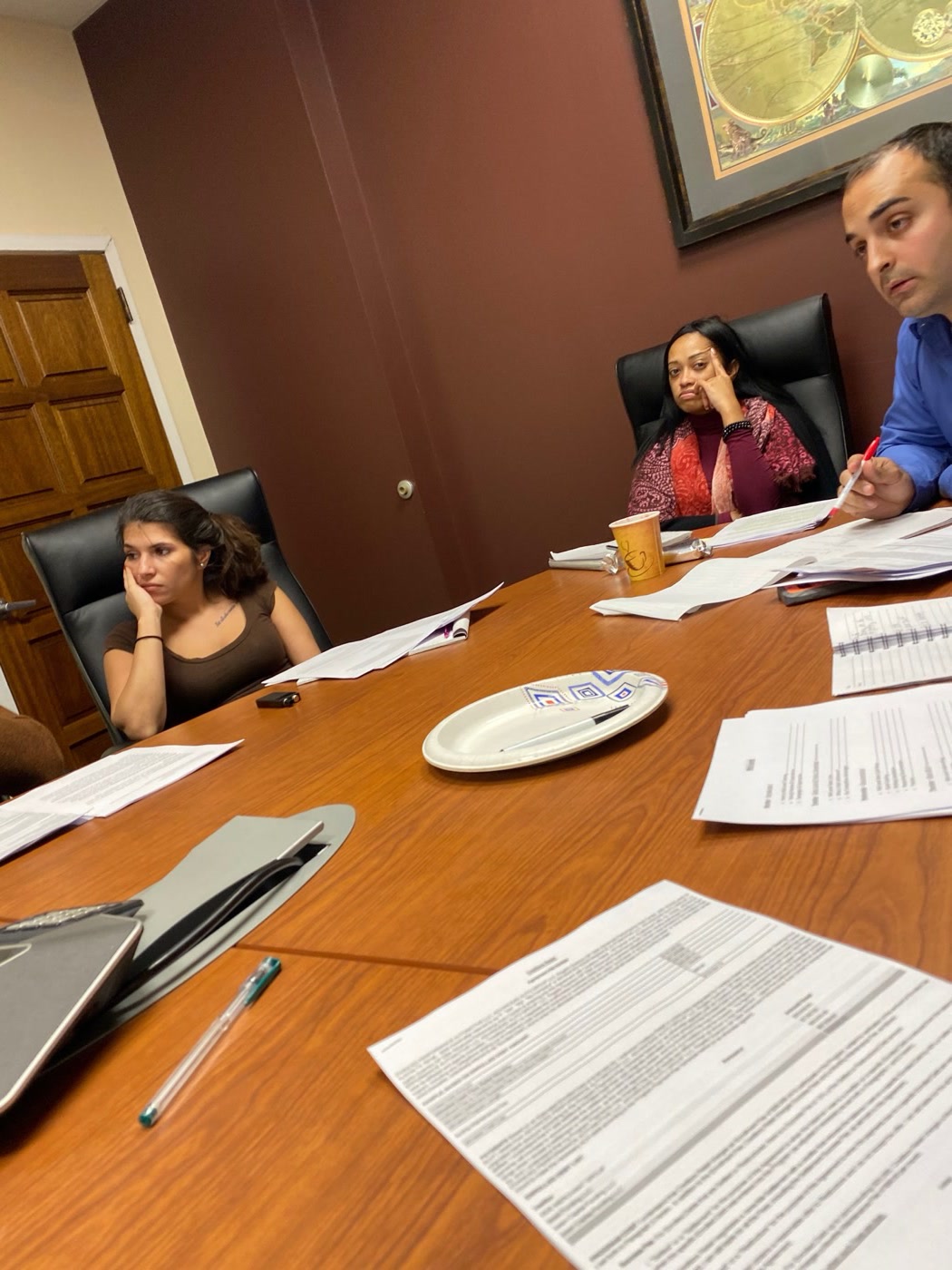 The BDA team in a working session